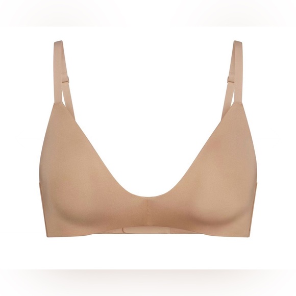 SKIMS Wireless Form T-shirt Demi Bra - NWT - Colors Clay/Ochre - Sizes 32 B/DD - Picture 4 of 8